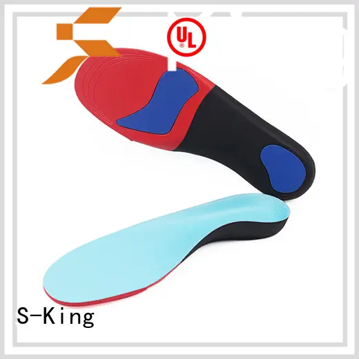 Orthotic Insoles Hard EVA plantar fasciitis arch support bowlegs correction with Poron foot pad 1