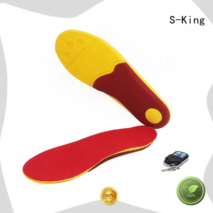 Heated insole foot warmer Electric Dr.warm M4 USB rechargeable remote control 1