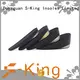 Half pu height increase insoles taller pad for leisure shoes for Man elevator shoes Invisible 1