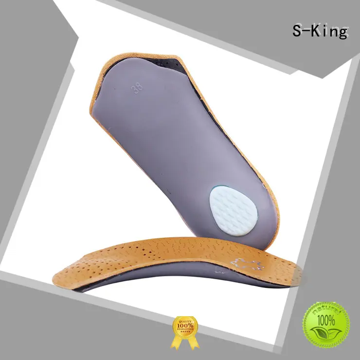 S-King orthopedic orthotic arch support insoles anti for sports 1