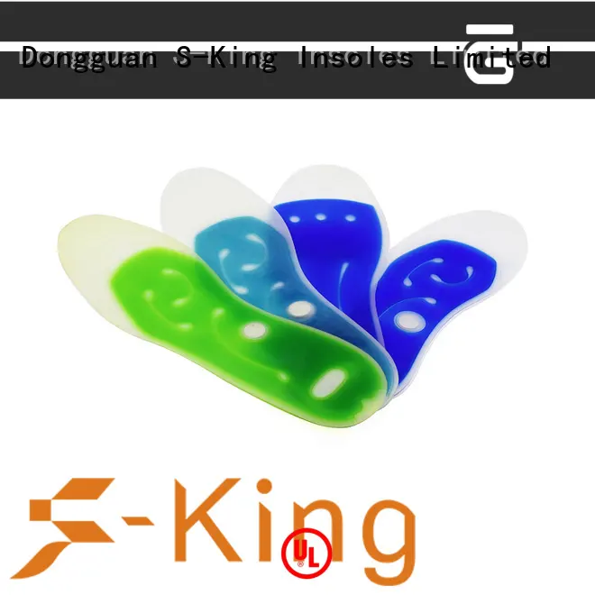 orthotic foot relief insoles liquid filled liquid for walking S-King 1