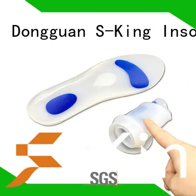 S-King massage silicone gel foot pads medical for stand 1