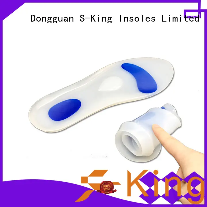 S-King silicone heel shoe inserts price for stand 1