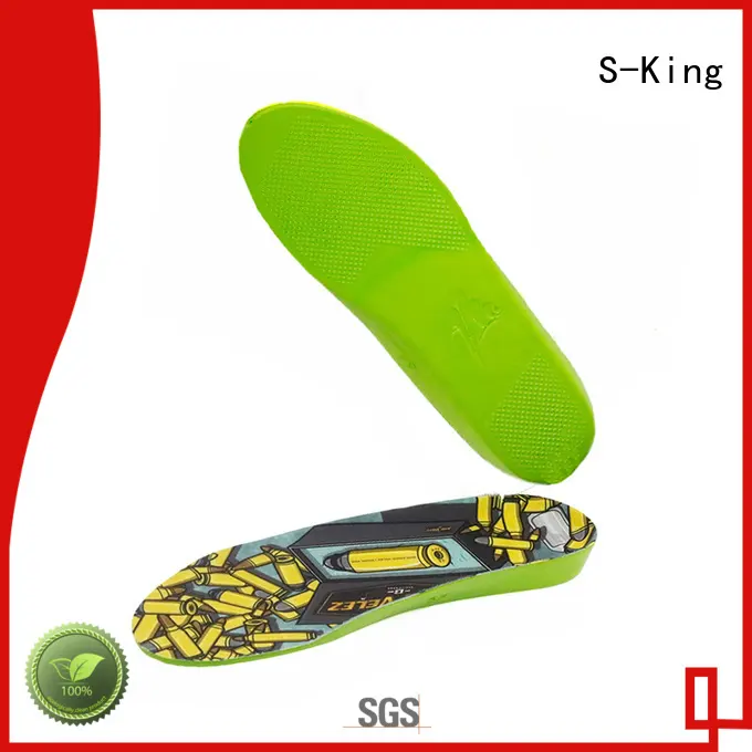 S-King High-quality memory foam insoles with arch support company 1