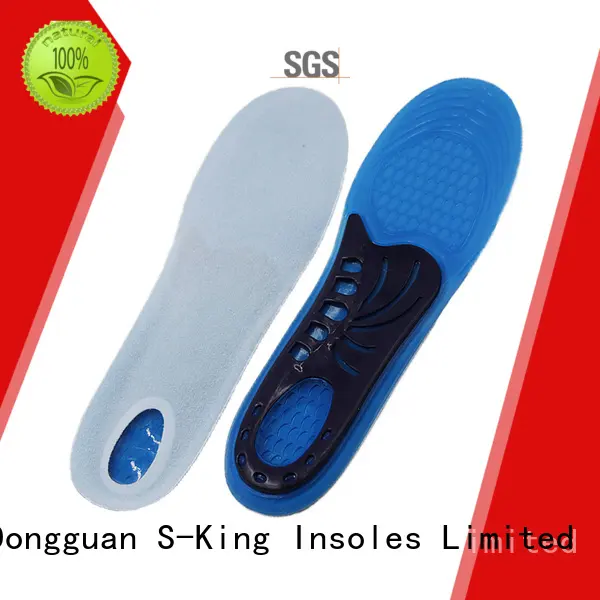 Custom gel insoles for men's shoes for foot care 1