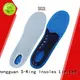 Custom gel insoles for men's shoes for foot care 1