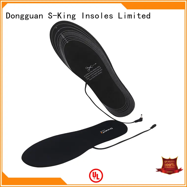 S-King High-quality warmawear heated insoles company for biking 1