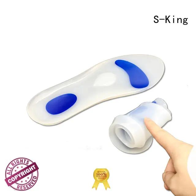 S-King Custom silicone foot insole for stand 1