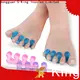 Custom soft gel toe separators for hammer toes 1