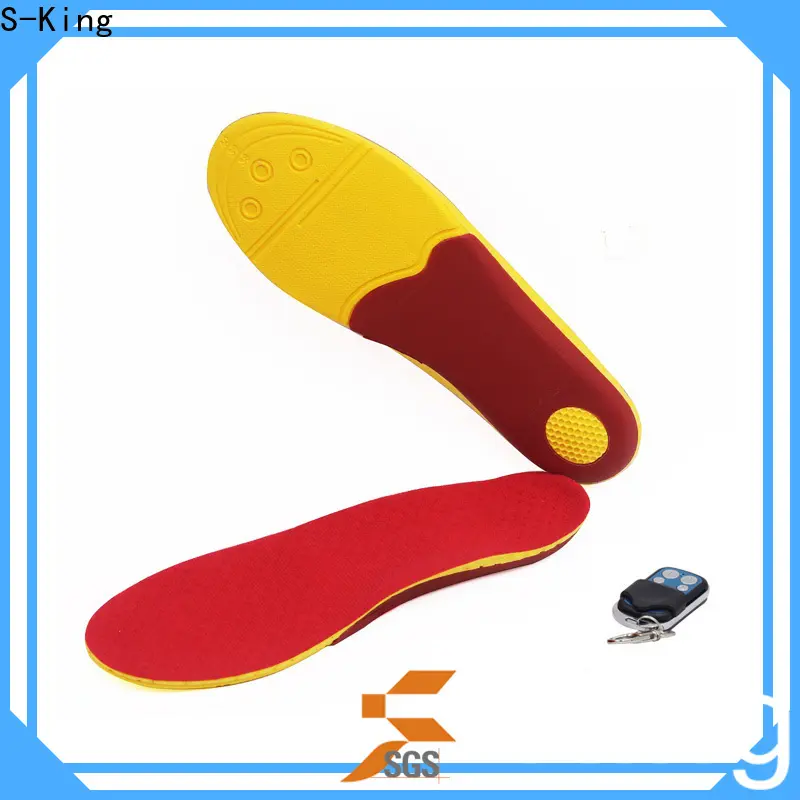S-King OEM heated inner soles manufacturers for shoes 1