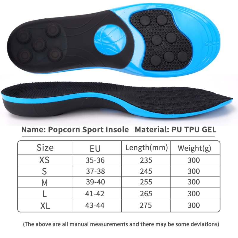S-King | High-Elastic Shock-Absorbing Sports Insoles – 12 Spring Arch Support, Lightweight & Breathable Inserts for Basketball & Running 7