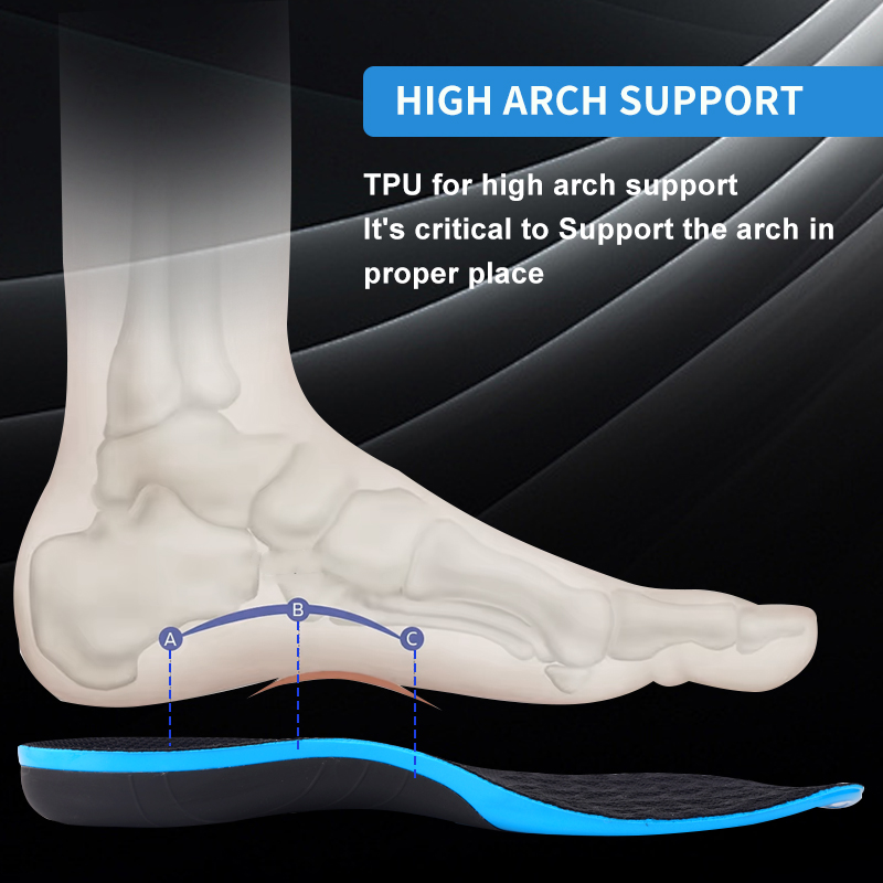 S-King | High-Elastic Shock-Absorbing Sports Insoles – 12 Spring Arch Support, Lightweight & Breathable Inserts for Basketball & Running 8