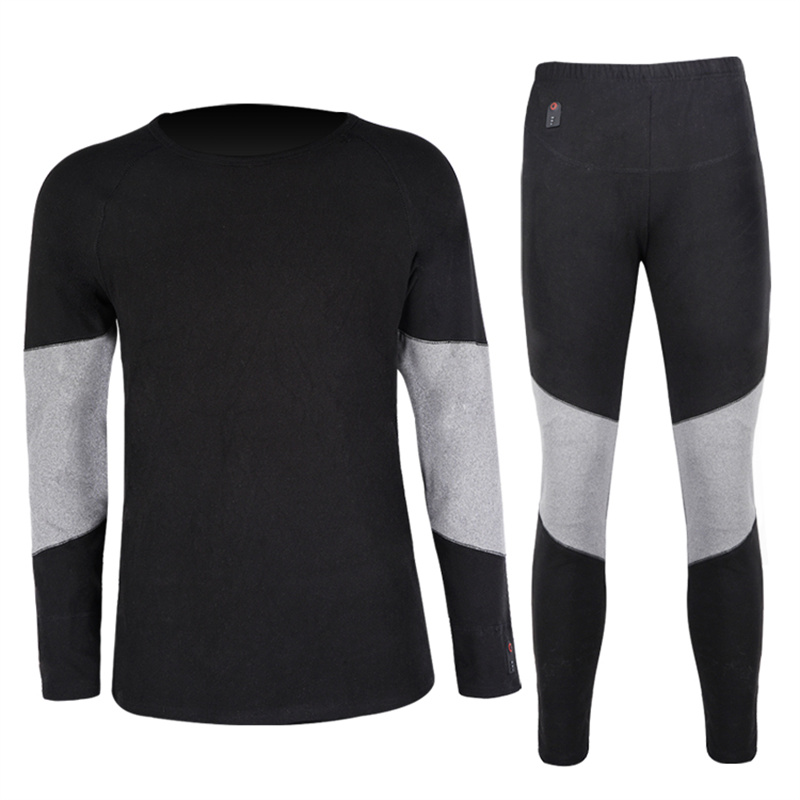 Heated Underwear for Man Women Long Johns Base Layer Cold Weather Heated Thermo Underwear 8
