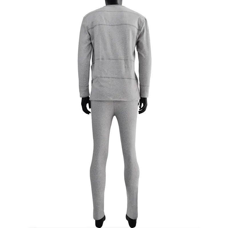 heating battery powered underwear level with prined pattern for winter 5