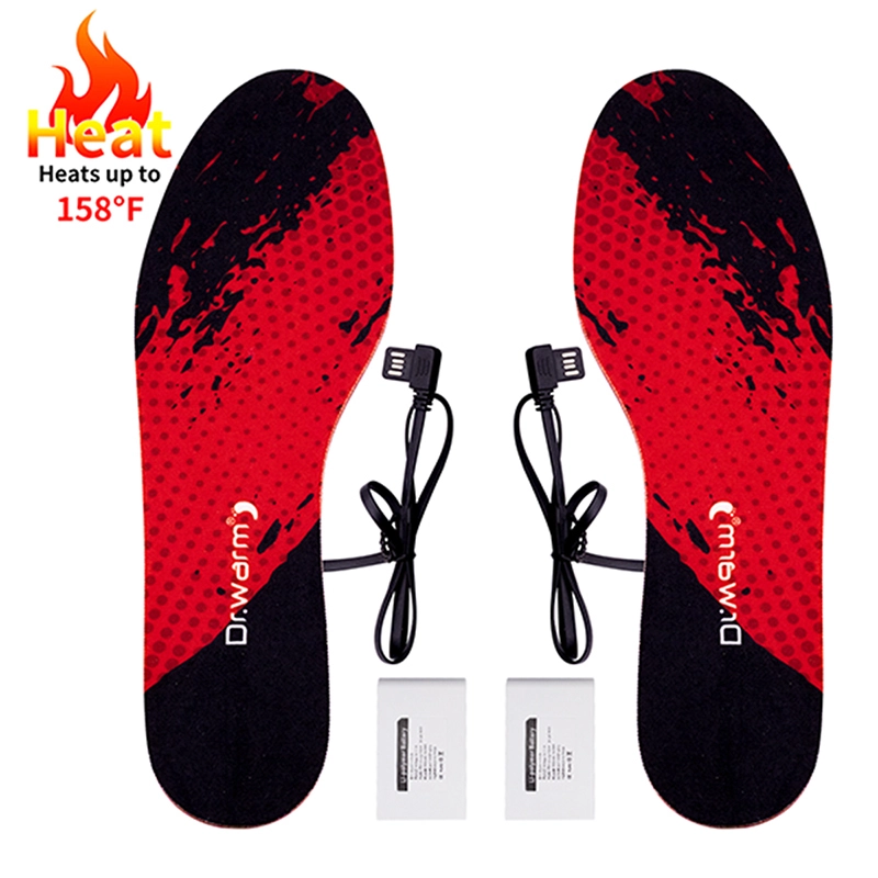 Dr.warm Rechargeable Heated Insoles Battery Powered Foot Warmers for Men and Women 1