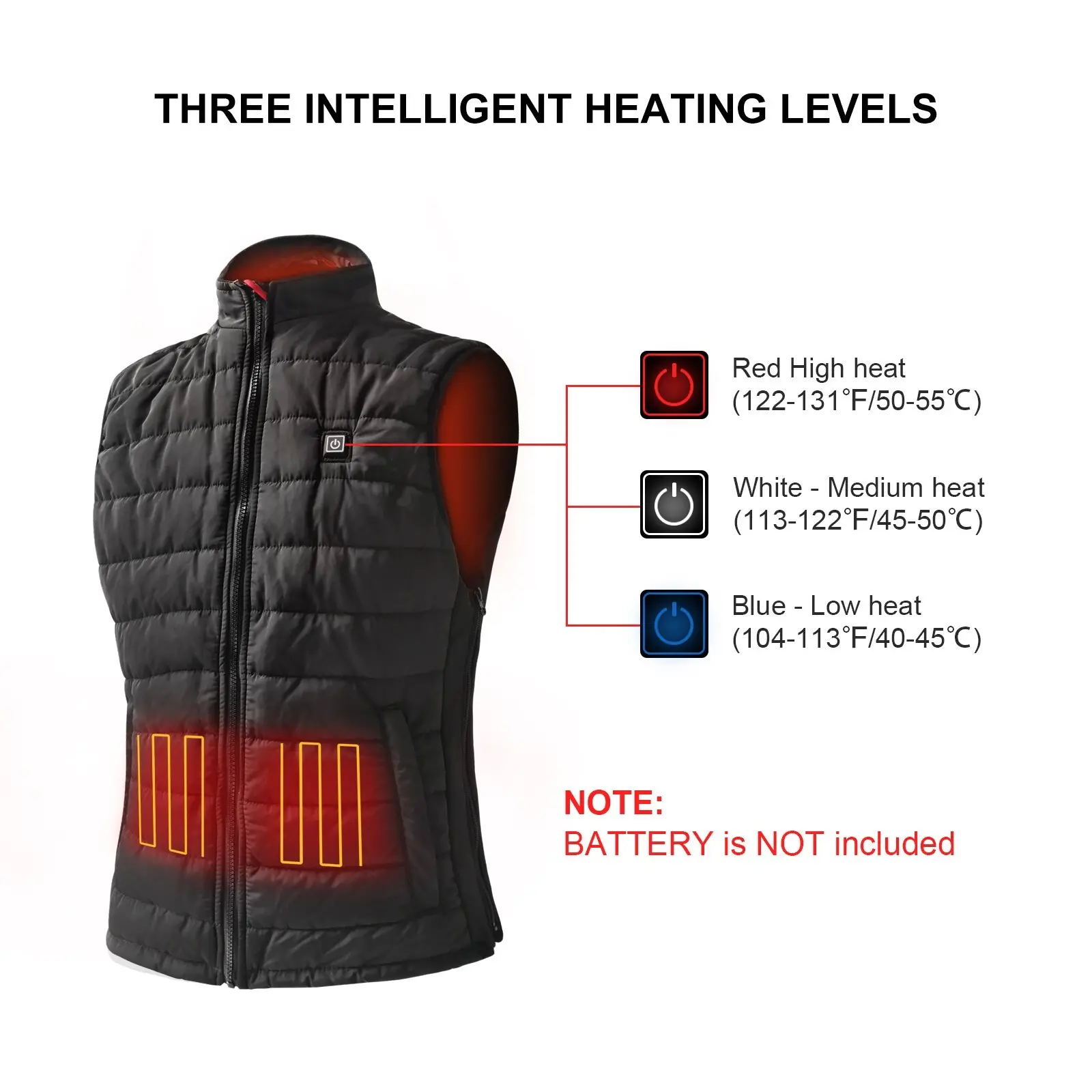 Dr. Warm stock heated winter jacket with shock absorption for ice house 3