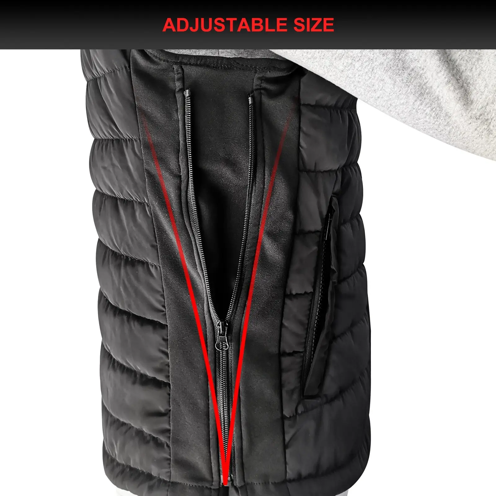 Dr. Warm stock heated winter jacket with shock absorption for ice house 5