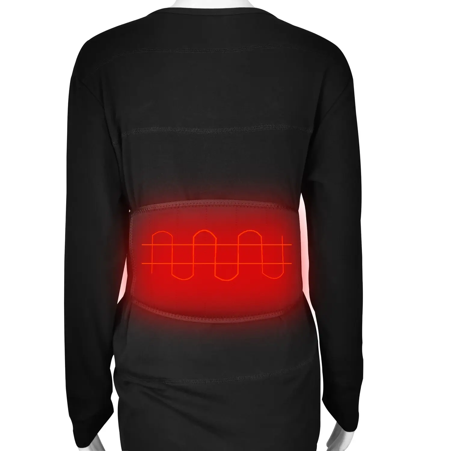 Dr. Warm comfortable battery heated thermal underwear improves blood circulation for indoor use2 3