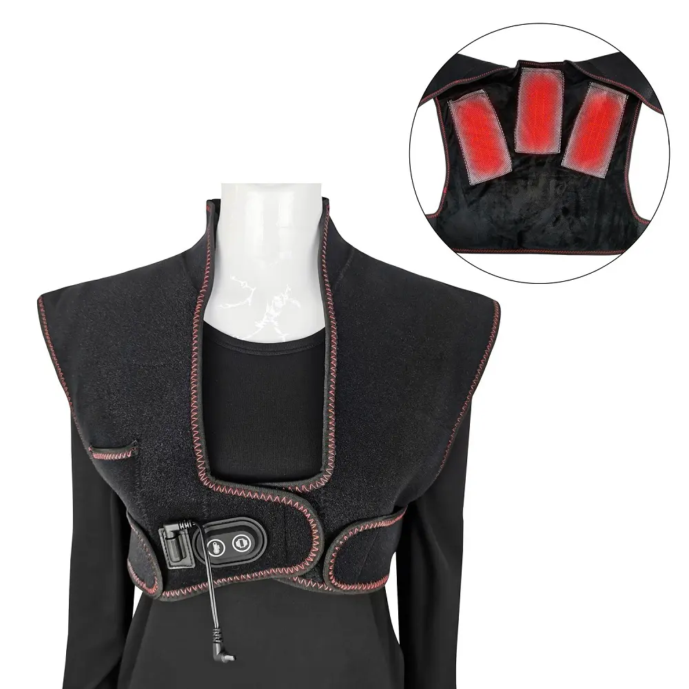 Dr. Warm comfortable battery heated thermal underwear improves blood circulation for indoor use30 2