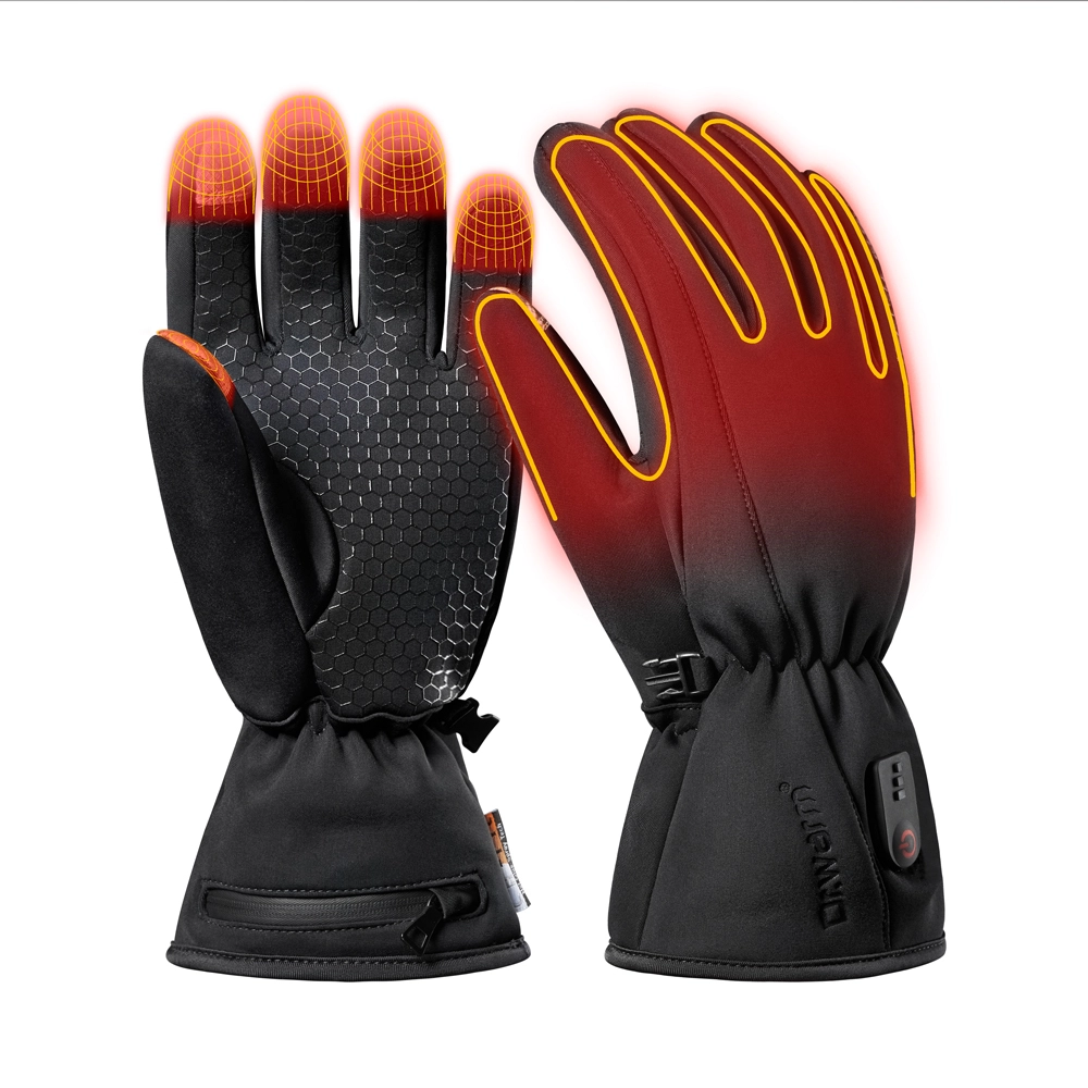 Rechargeable remote ski Heated Gloves Inner wearing Ultra slim touch screen long-lasting warm keeping 1