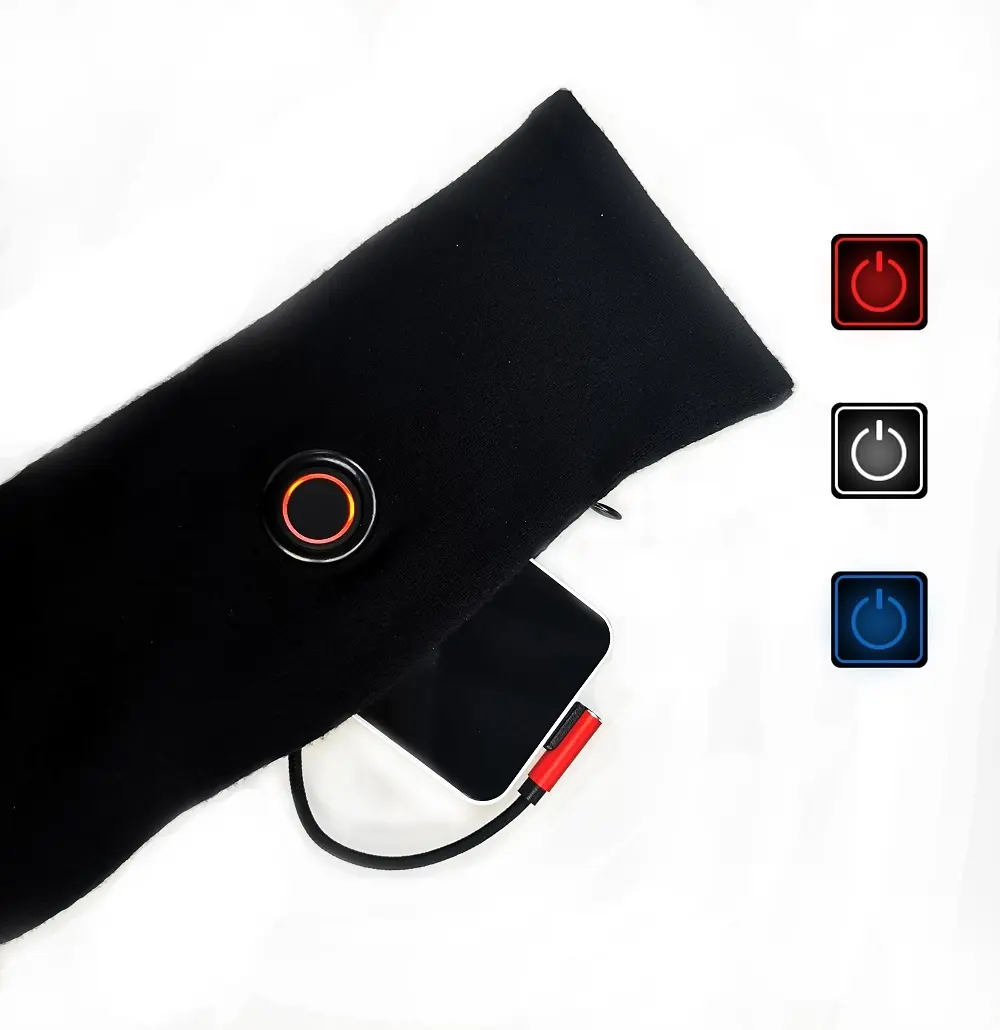 Dr. Warm comfortable battery heated thermal underwear improves blood circulation for indoor use13 3