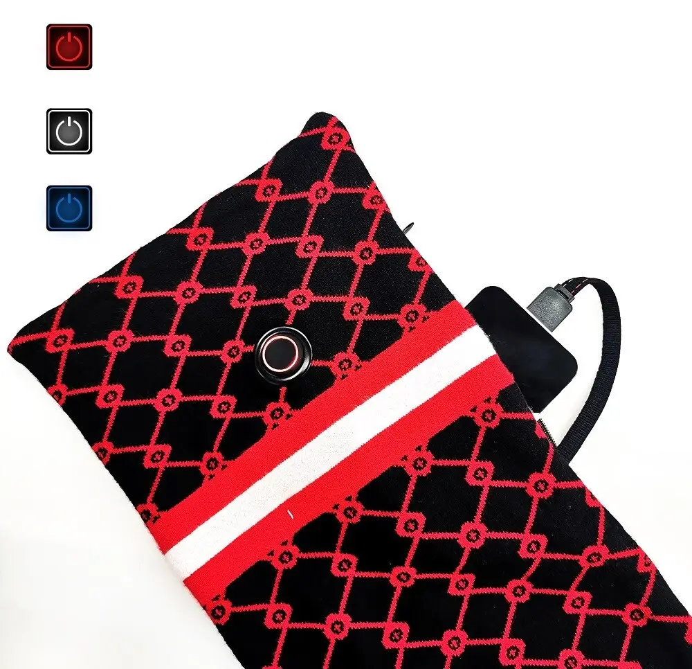 Dr. Warm comfortable battery heated thermal underwear improves blood circulation for indoor use14 2