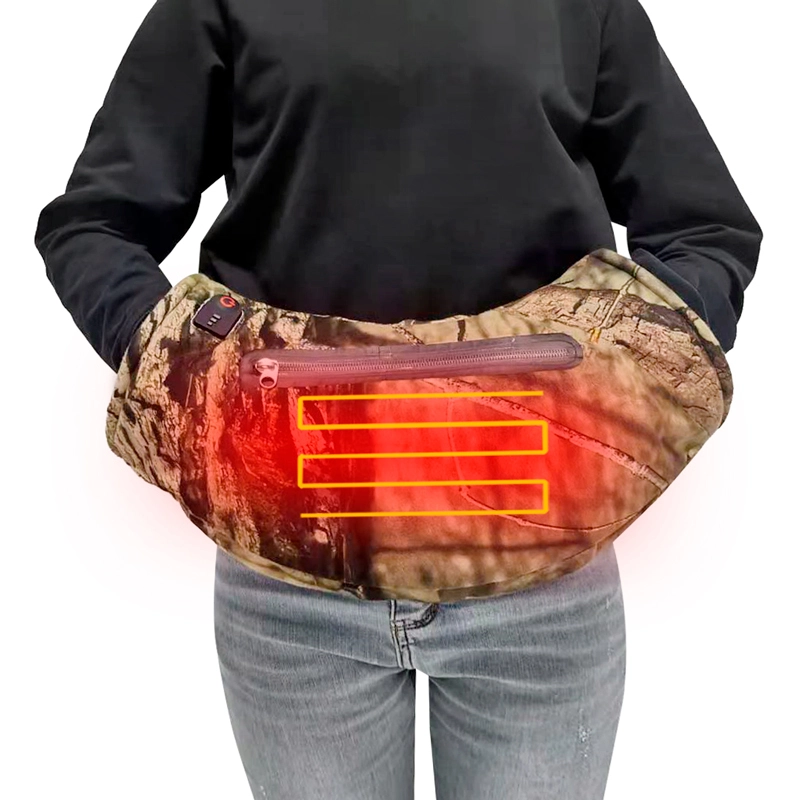 Hand Warmer Muff with Waist Strap Customized Logo Camouflage Windproof Waterproof Hunting Fishing 1