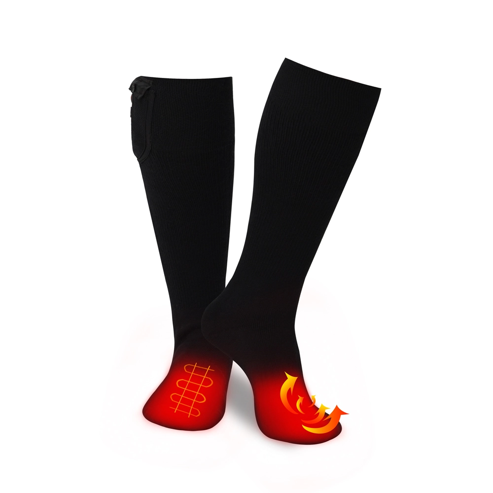 Wholesale Motorcycle Heated socks Custom Outdoor Sport Winter Warm Electric battery operated 1