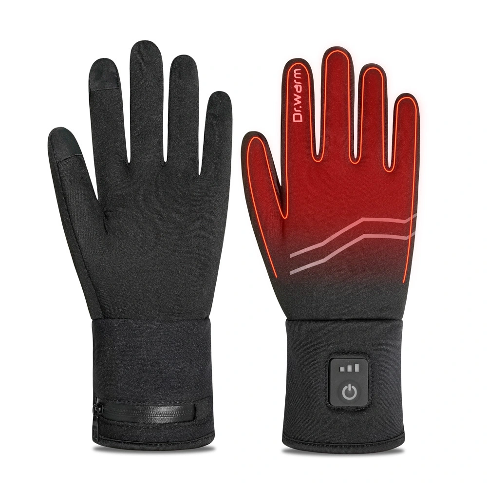 Gloves Outdoor Sports Ski Winter Snow Liner Rechargeable Battery Heated Gloves 1