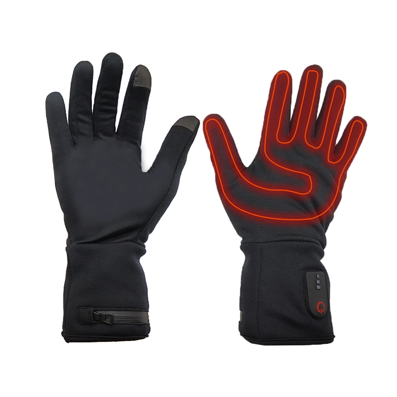 Factory Rechargeable Battery Electric Winter Inner Thin Heated Gloves for Cycling Fishing 1