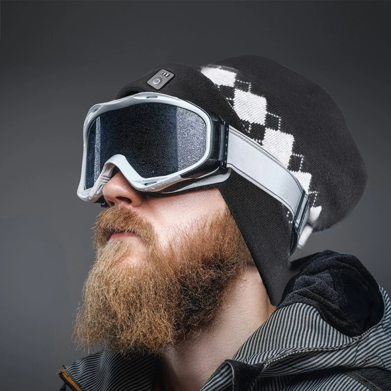 New Design Thermal Heated Hat Rechargeable Comfort Electric Winter Hats 1