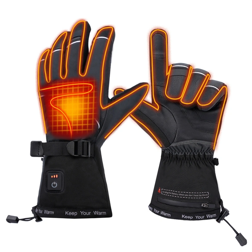 Dr.Warm Winter Outdoor Horse Riding Heated Gloves Rechargeable Battery Powered Electric Heating Glove 1