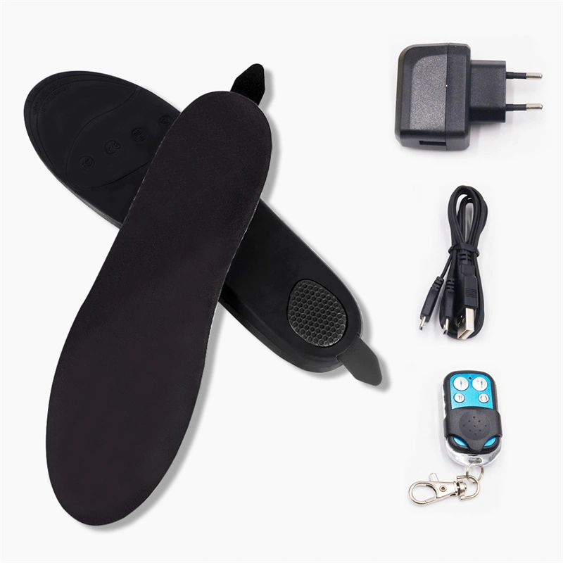 Rechargeable Battery Heated Shoe Inserts for Men Women Electric Wireless Heat Insoles for Hunting Fishing 1