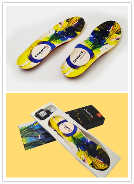 Dr. Warm hunting heated insoles bluetooth fit to most shoes for winter 3