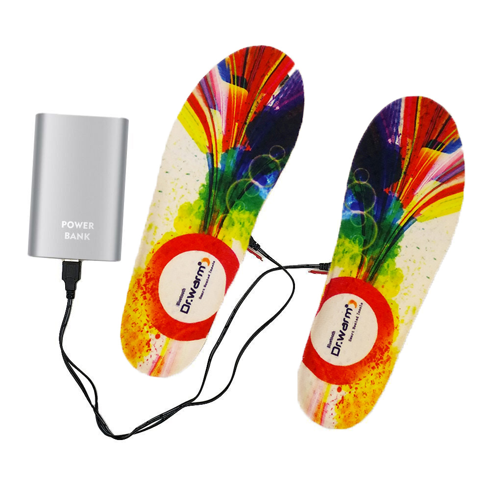 wire bikinggolfingsailing OEM electric insoles Dr. Warm 5