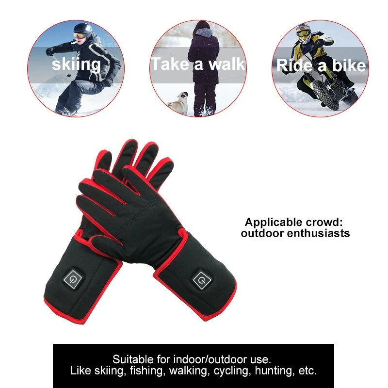 Dr. Warm Brand touch heated motorcycle gloves skiing supplier 2
