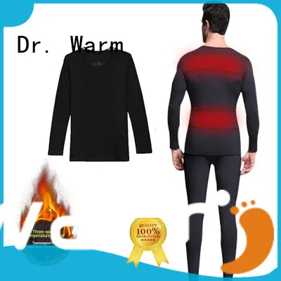 Wholesale comfortable battery heated thermal underwear Dr. Warm Brand 1