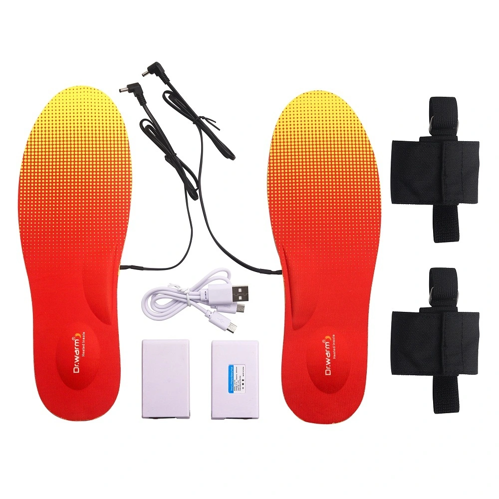 Dr. Warm wire heated insoles for work boots suit your foot shape for ice house 3