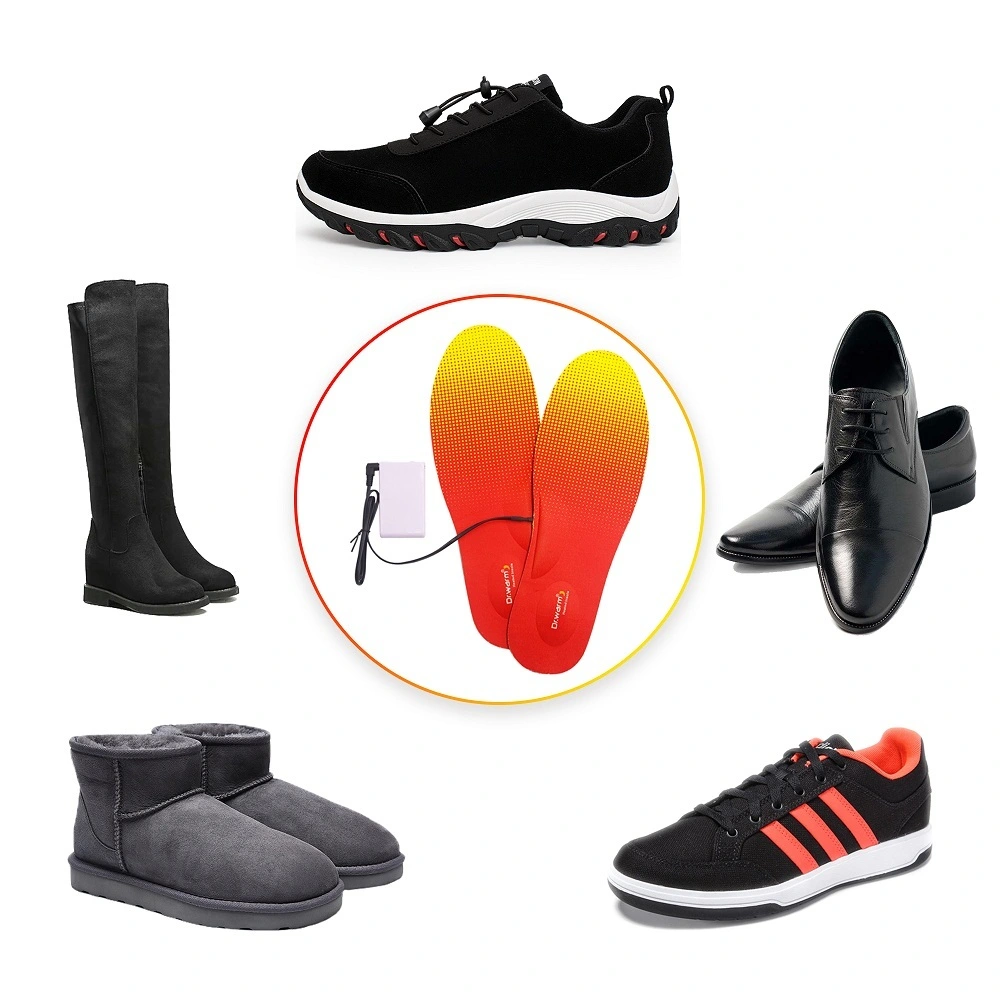 Dr. Warm wire heated insoles for work boots suit your foot shape for ice house 7