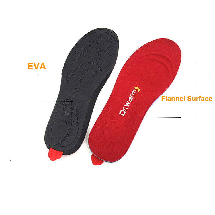 heat moldable insoles electric control electric insoles usb Dr. Warm Brand 5