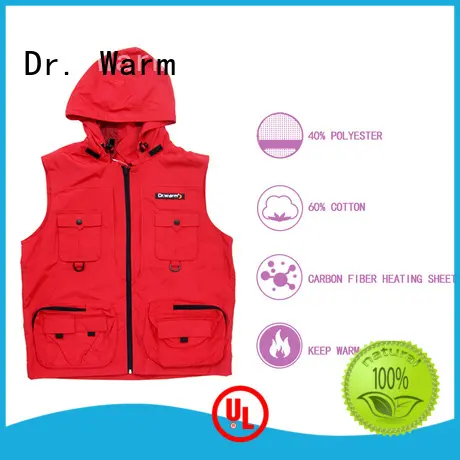 Quality Dr. Warm Brand heated work vest heating control 1