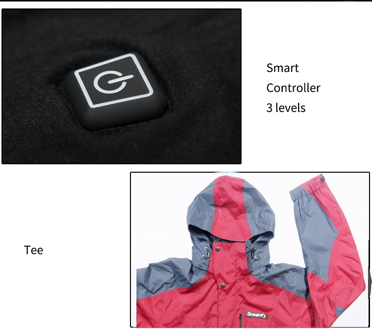 Dr. Warm grid electric jacket warmer with arch support design for outdoor 6