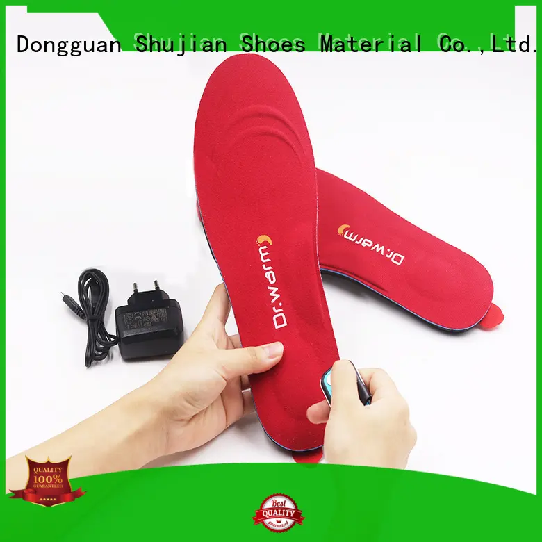 heat moldable insoles electric control electric insoles usb Dr. Warm Brand 1
