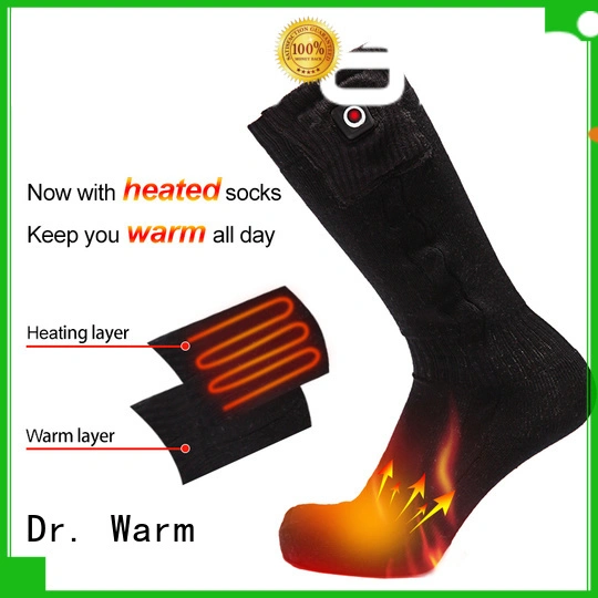 best heated socks for skiing warm outdoor soft heated socks manufacture 1