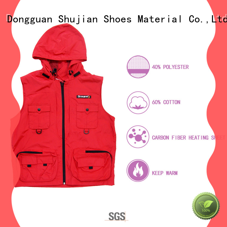 Hot area heated work vest control Dr. Warm Brand 1