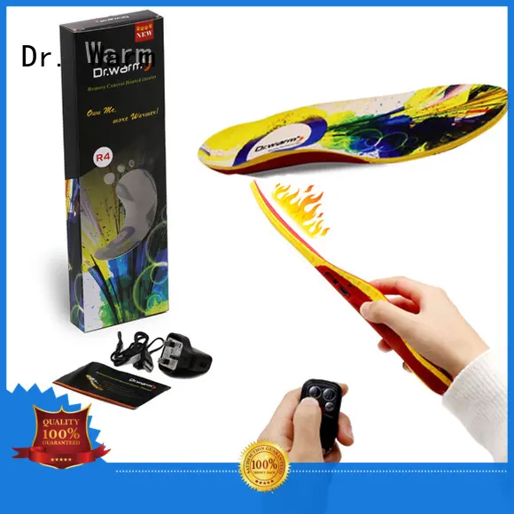 heat moldable insoles fishing warmer electric Dr. Warm Brand electric insoles 1