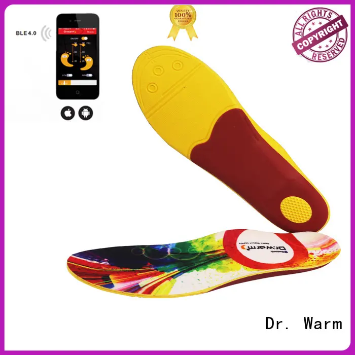 winter heated boot insoles bluetooth street Dr. Warm 1