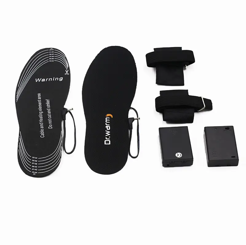 warm heated insoles for work boots bluetooth with cotton for indoor use 7