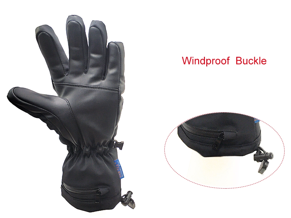 Dr. Warm women heated cycling gloves improves blood circulation for outdoor 5