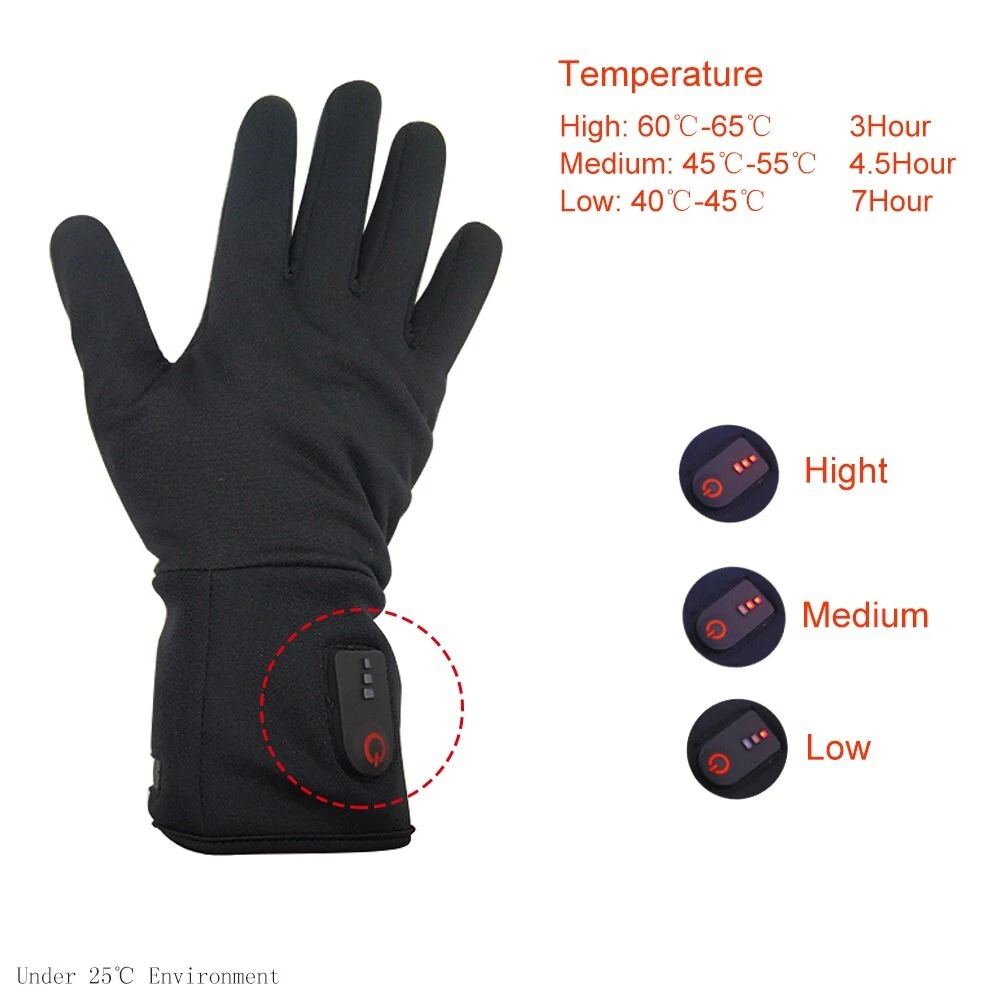Waterproof Thin heated gloves for driving, riding, fishing with touch screen2 3